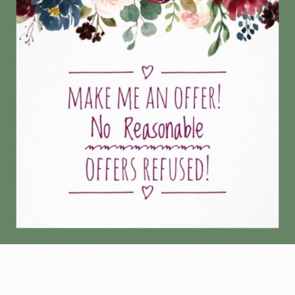 MAKE ME AN OFFER!